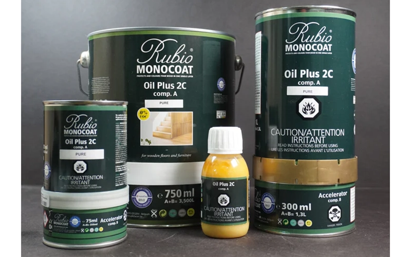 Основные преимущества масел Rubio Monocoat